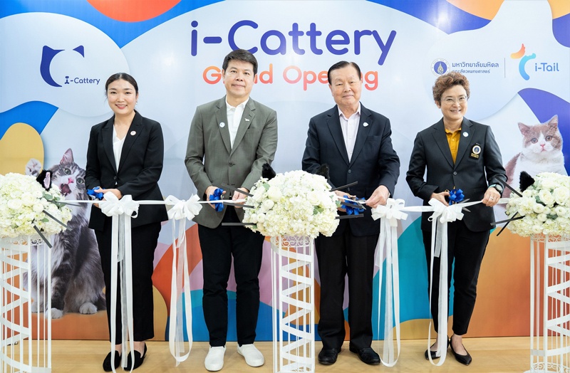 i-Tail Corporation (ITC) held the grand opening of their research & development center, “i-Cattery”